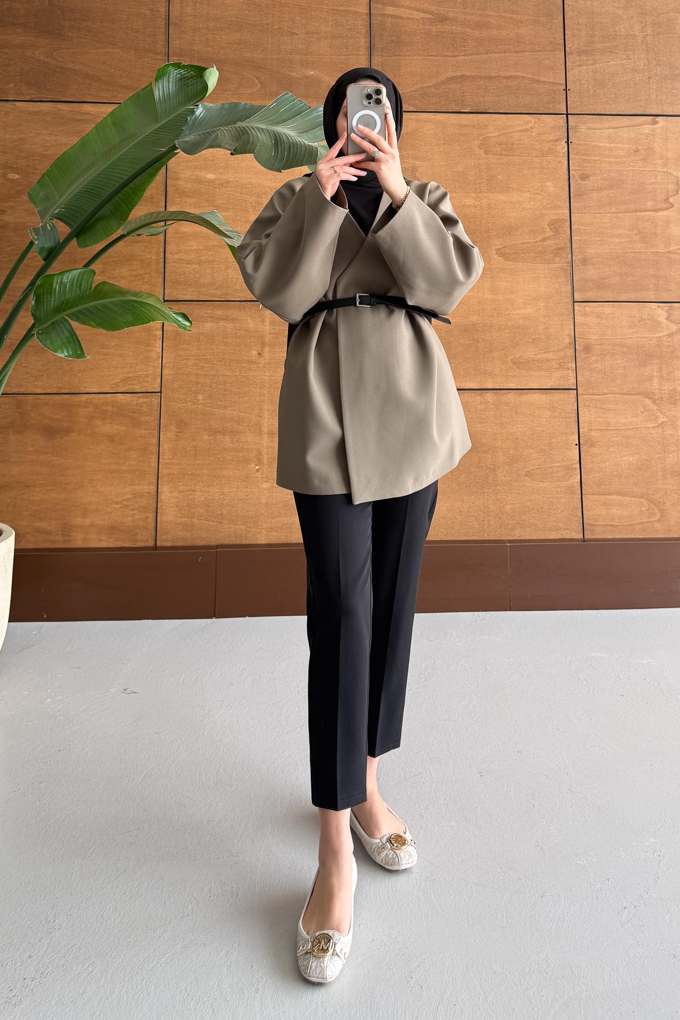 Ajda Pleated Skirt Set Petrol