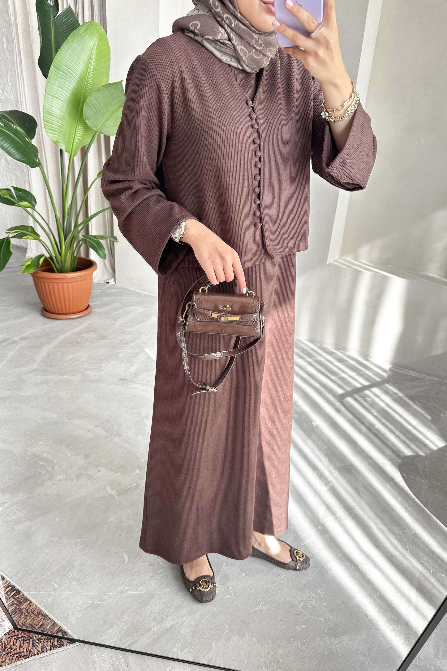 Marsel Mercerized Set Gray