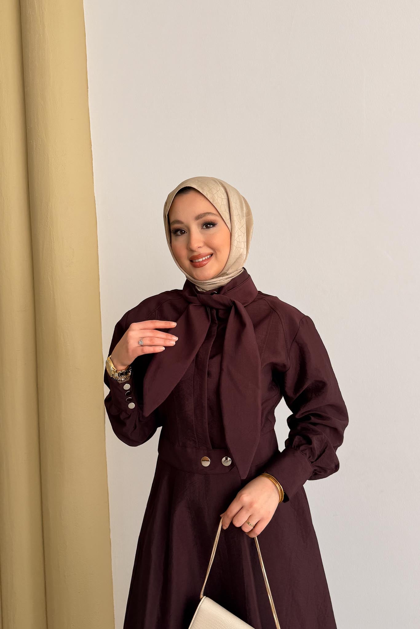 Cupra Fularlı Takım Bordo