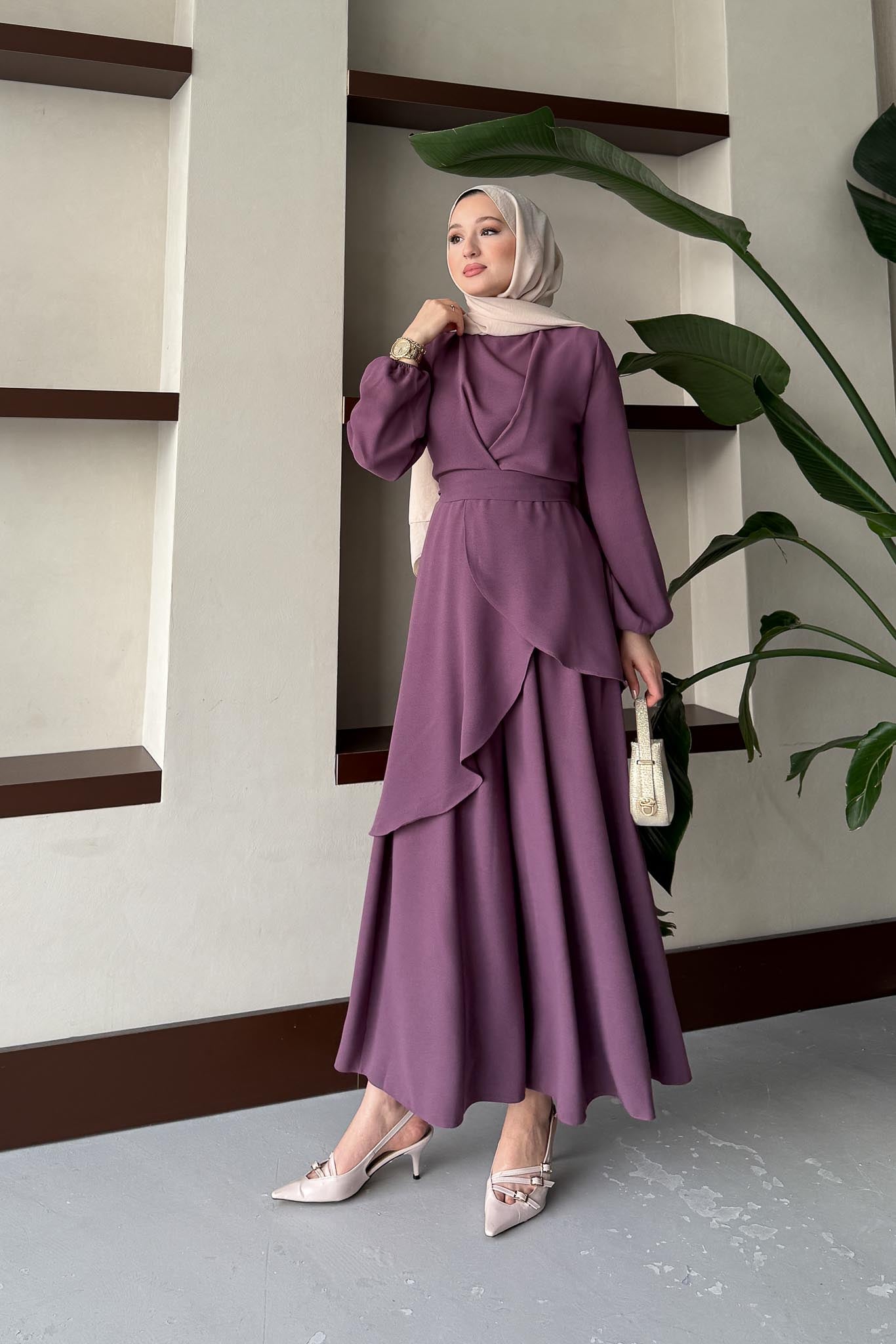 Cupra Pantolon Takım Lila