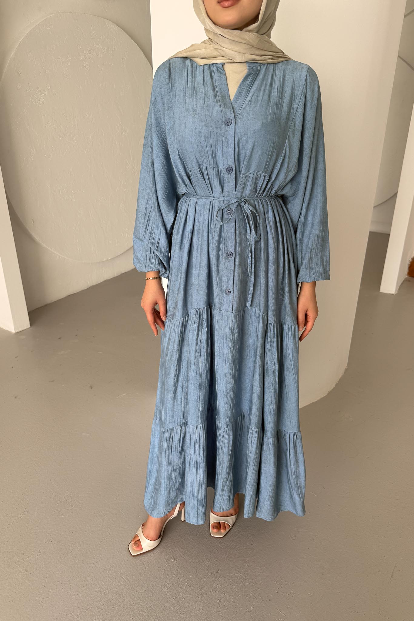 Alaçatı Dress White