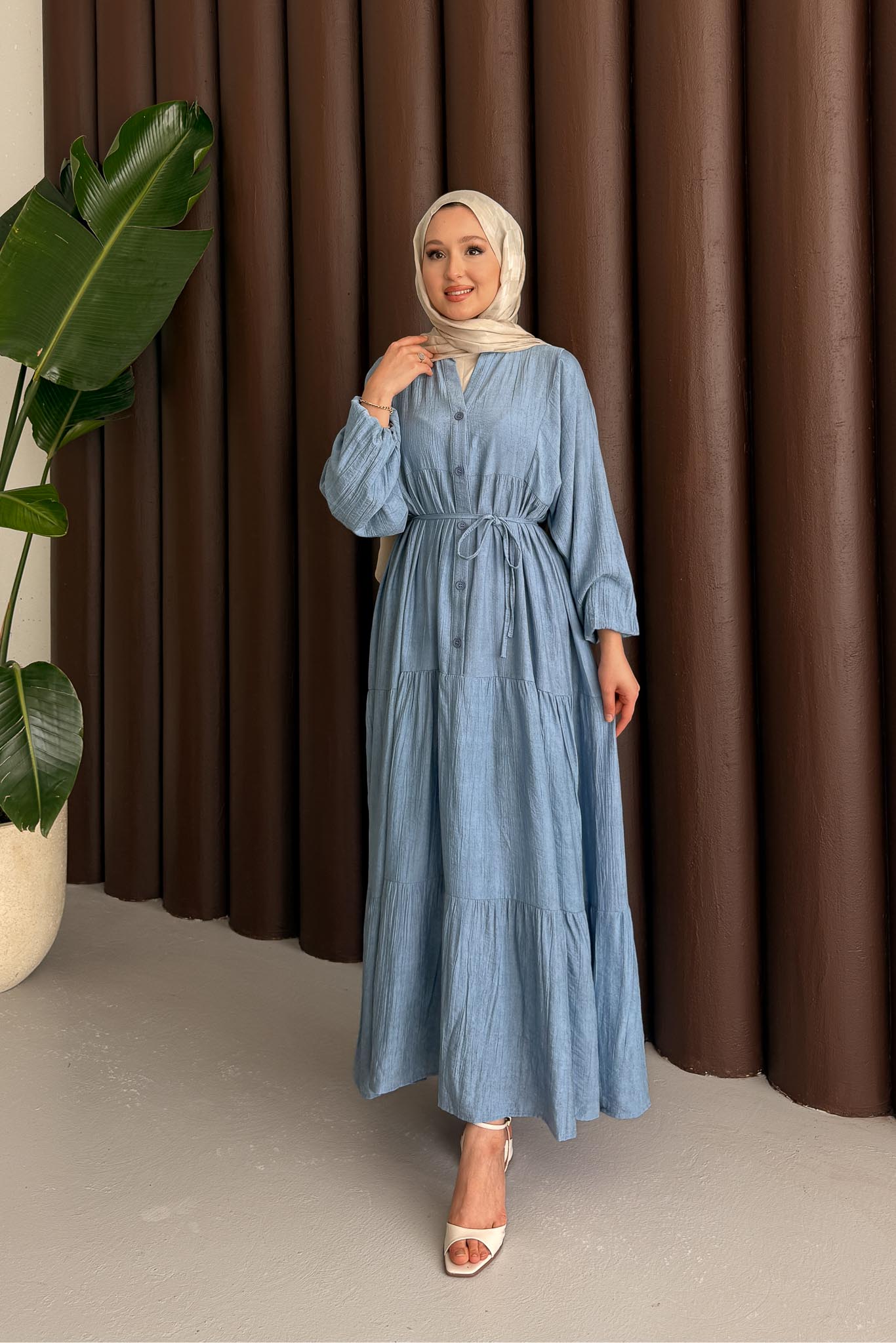 Alaçatı Dress White