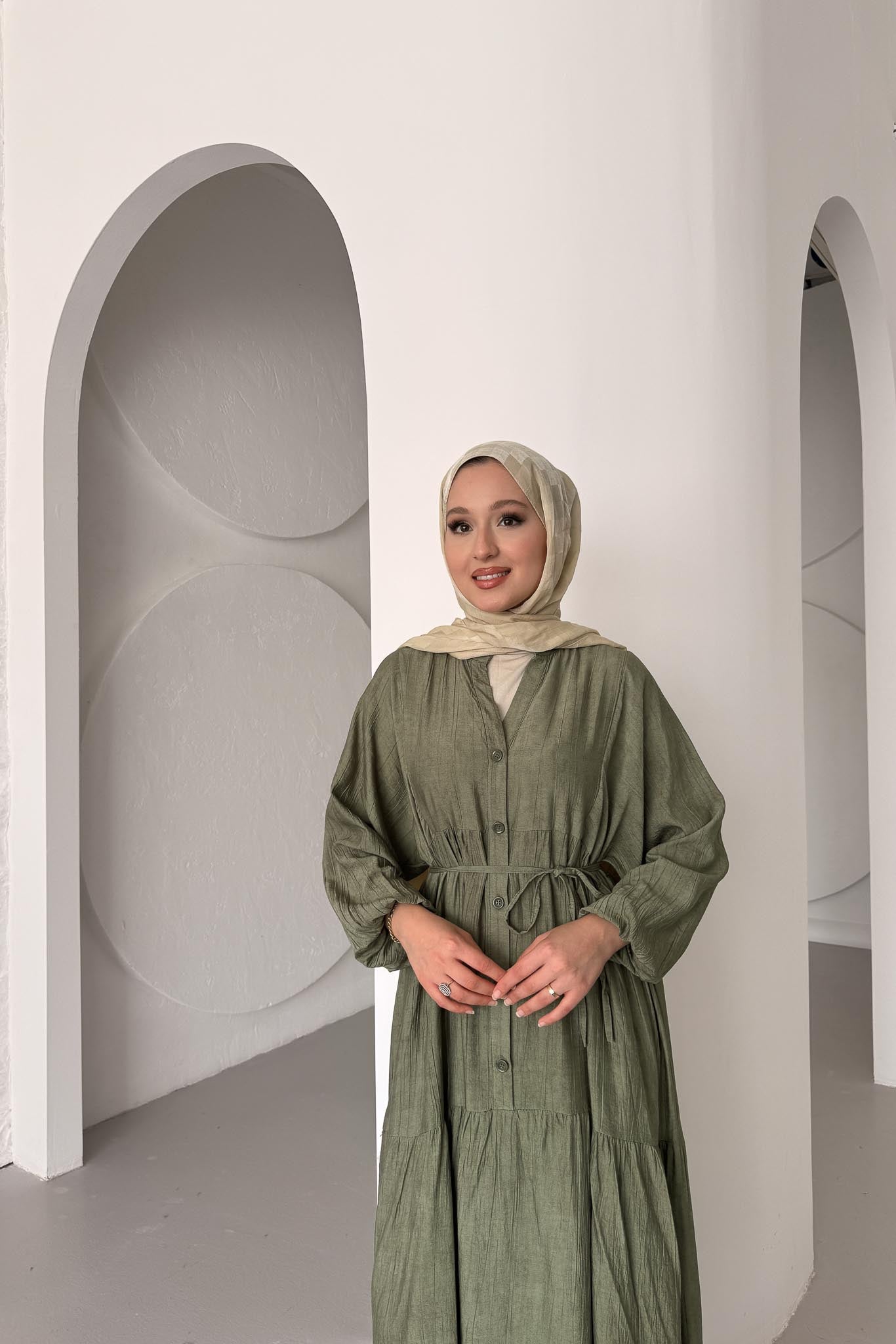 Alaçatı Dress White