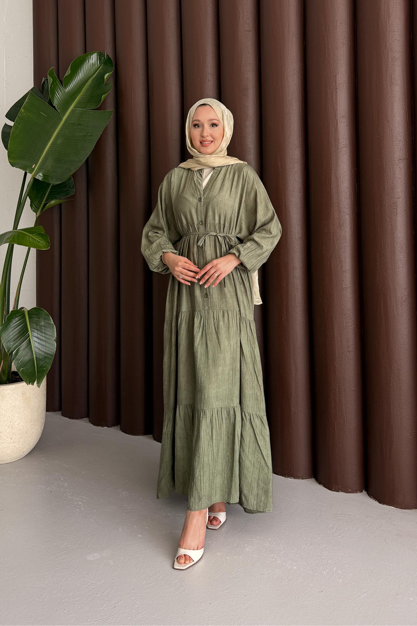 Alaçatı Dress White