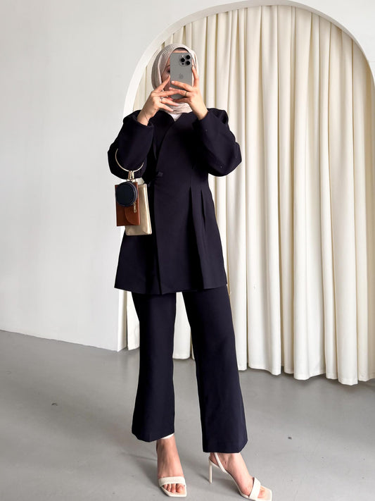 Alvin Bağlamalı Takım Lacivert