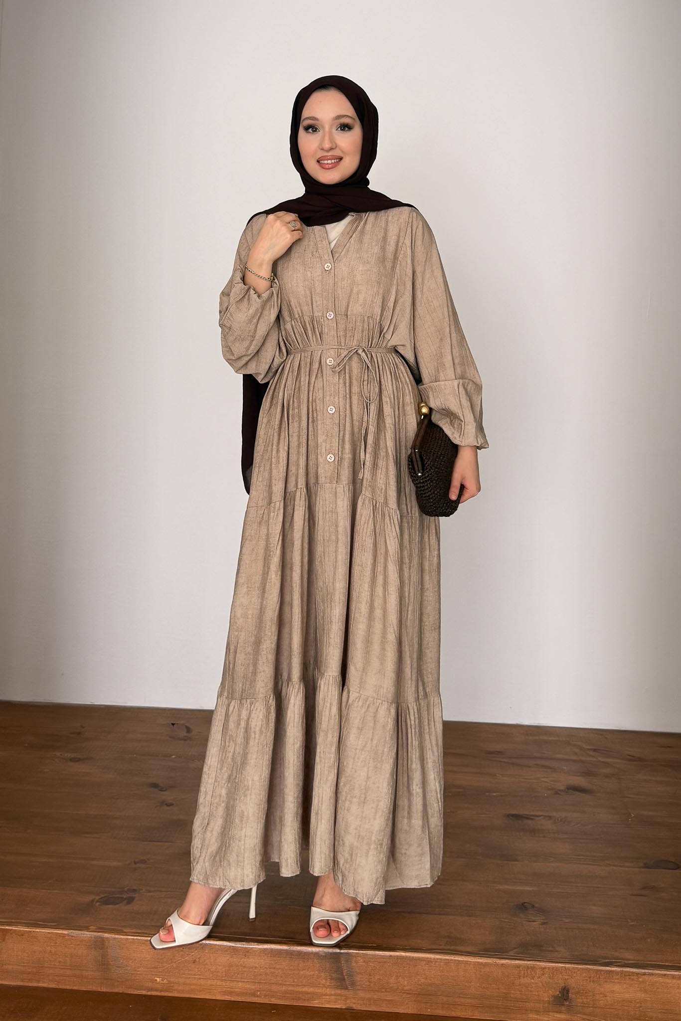 Alaçatı Dress White