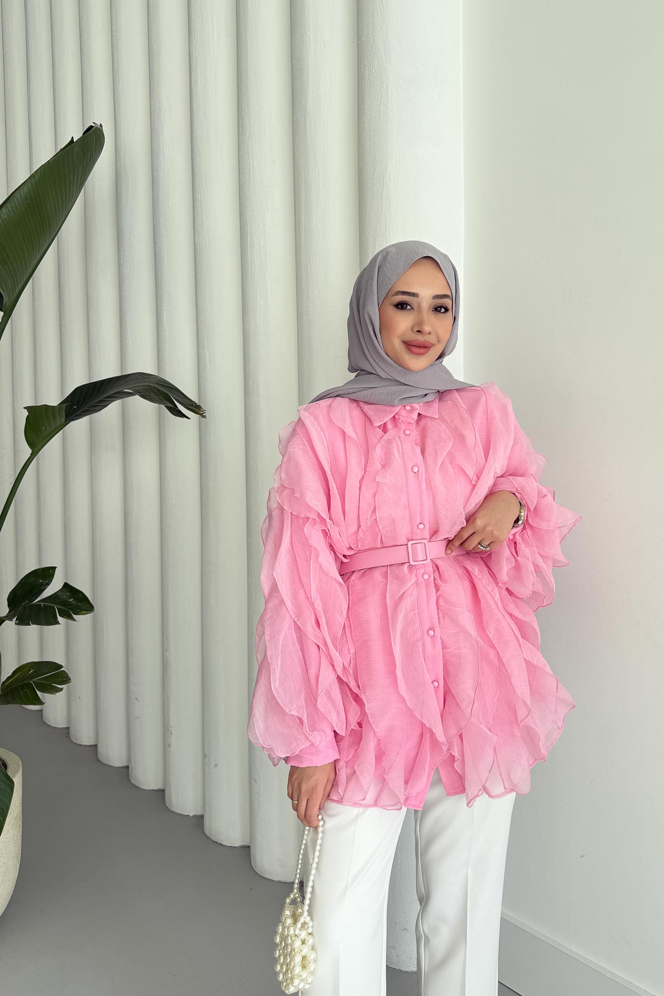 Ales Shoulder Lace Shirt Ecru