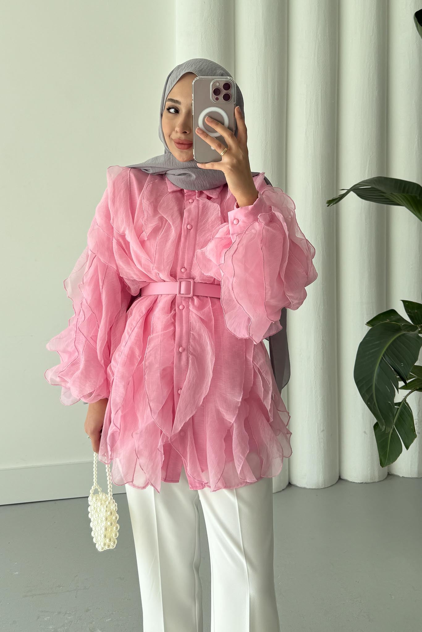 Ales Shoulder Lace Shirt Ecru