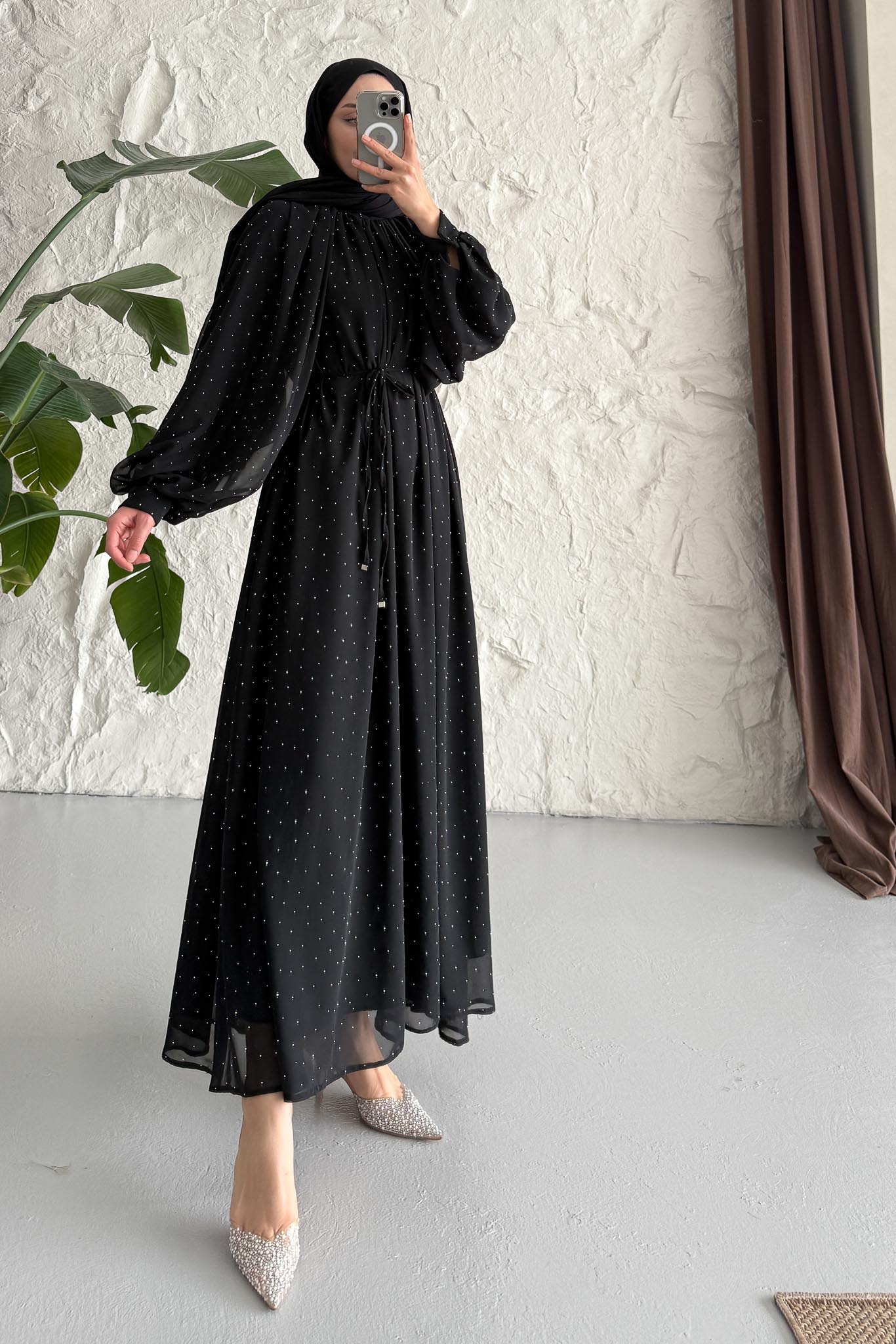 Gold Deren Evening Dress Dusty Rose