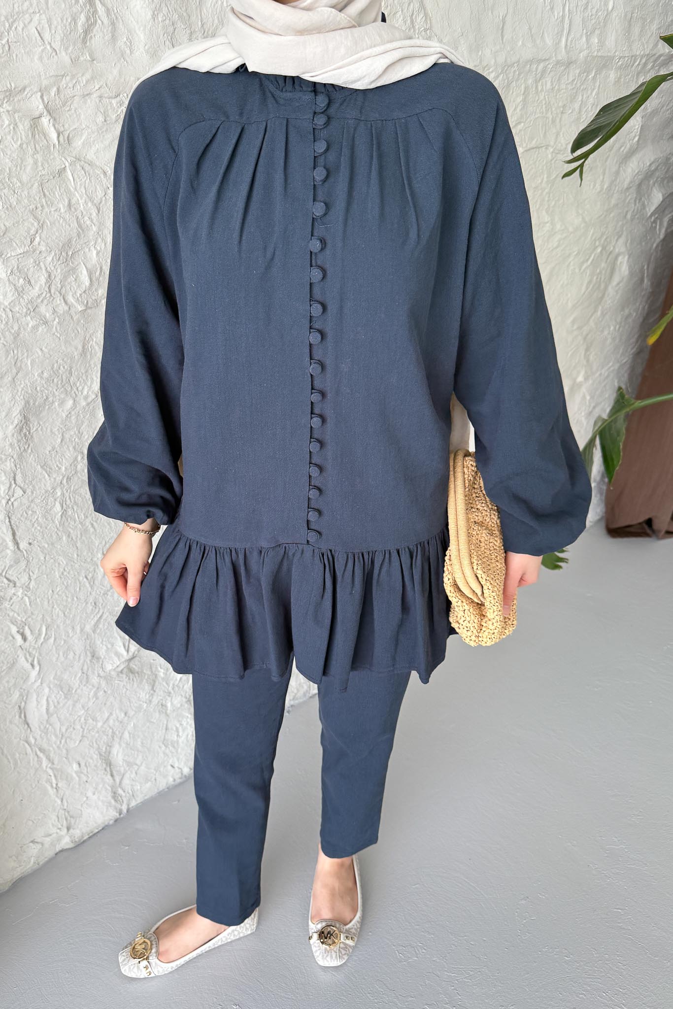 Ales Shoulder Lace Shirt Ecru