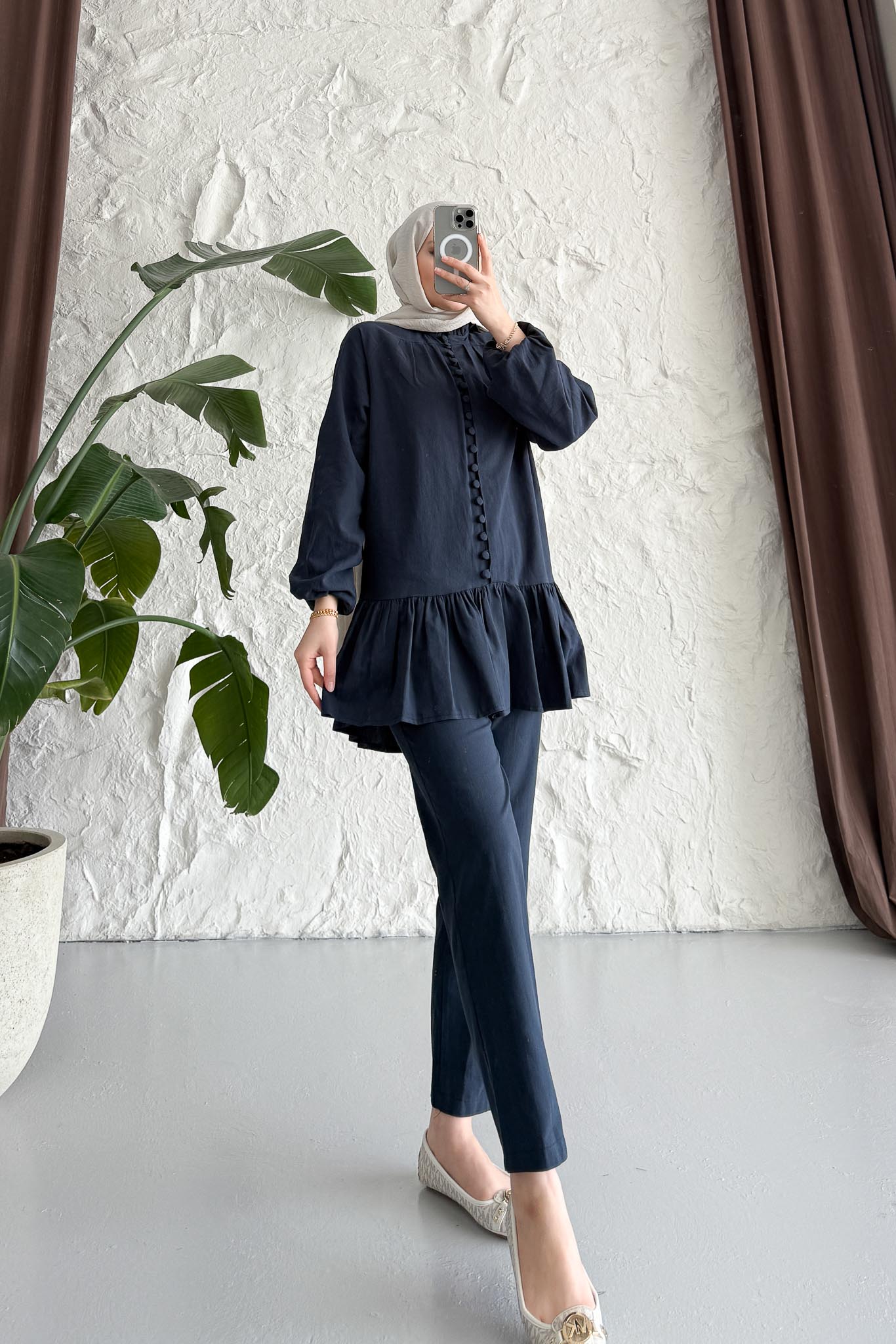 Ales Shoulder Lace Shirt Ecru