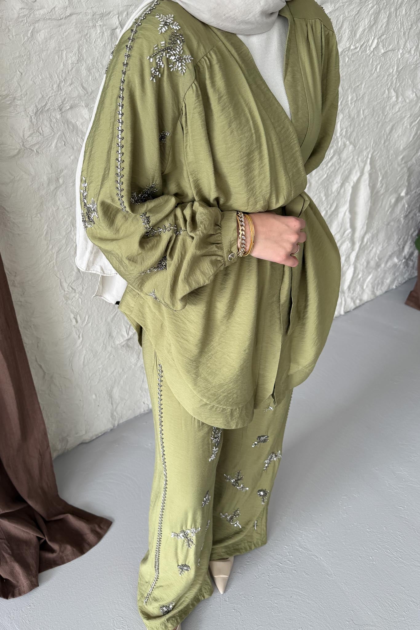 Ales Shoulder Lace Shirt Ecru