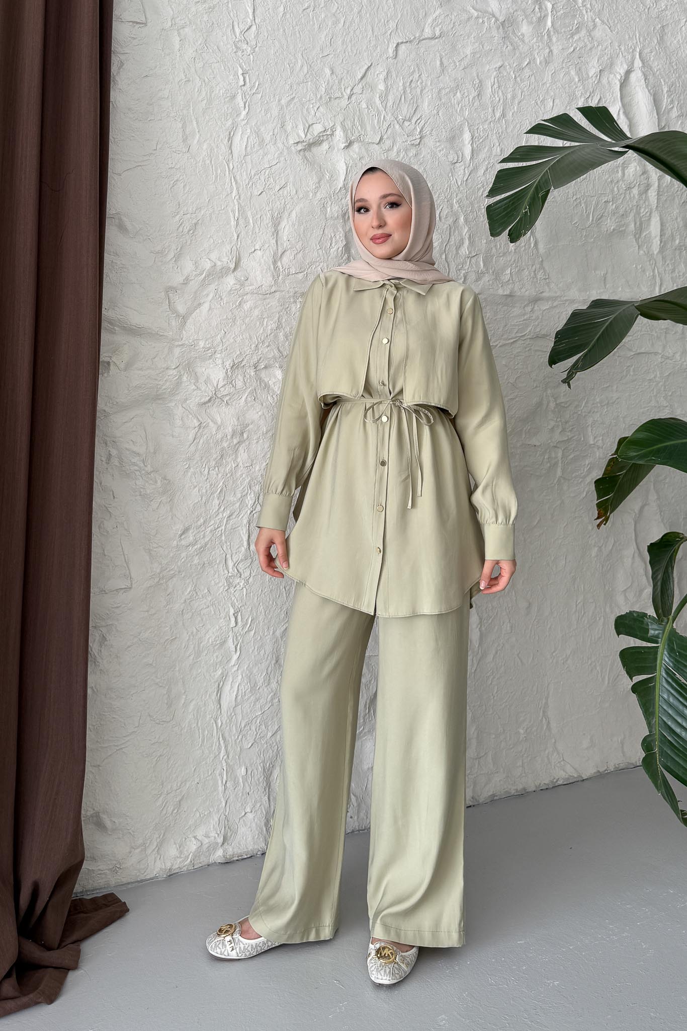 Ales Shoulder Lace Shirt Ecru