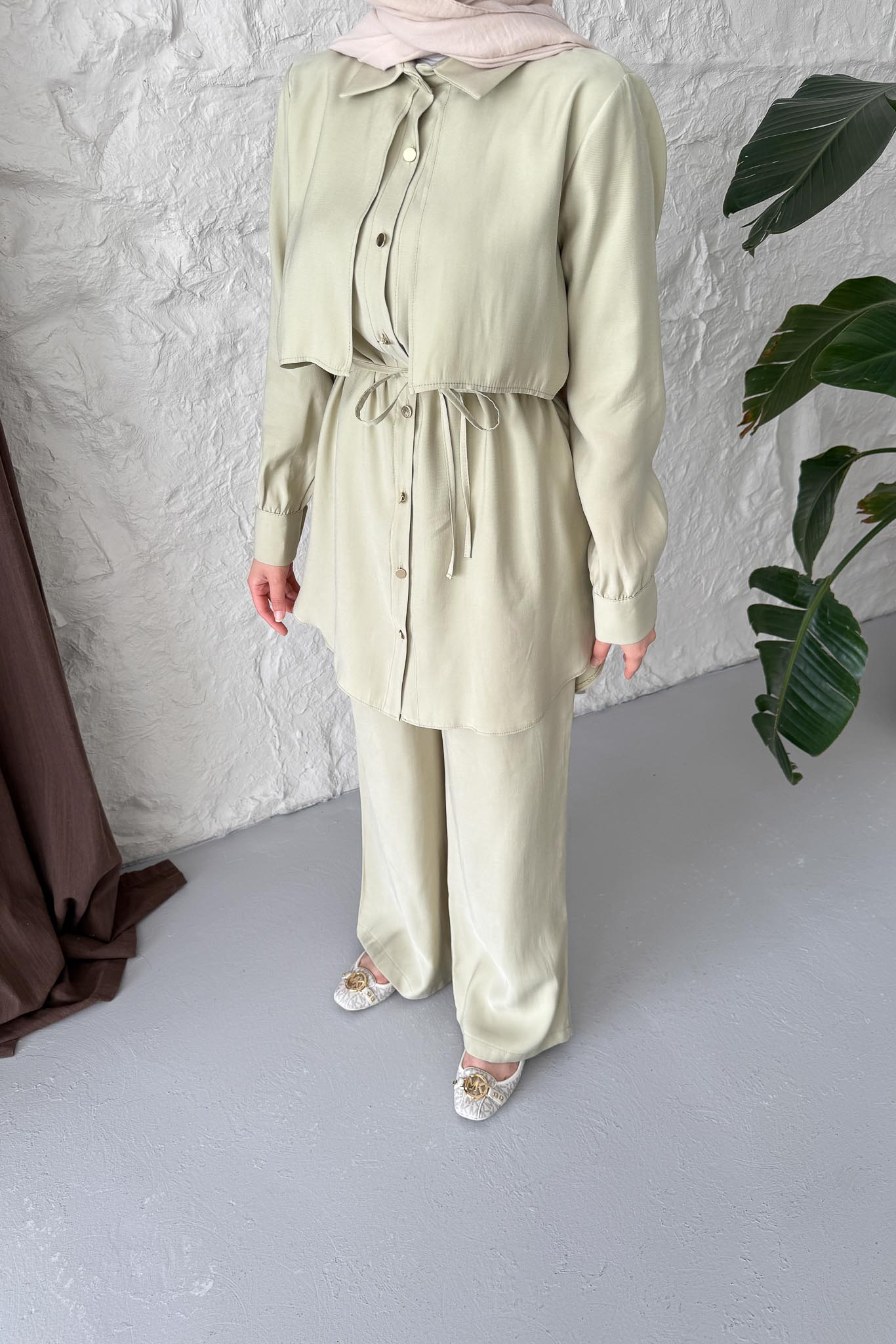 Ales Shoulder Lace Shirt Ecru