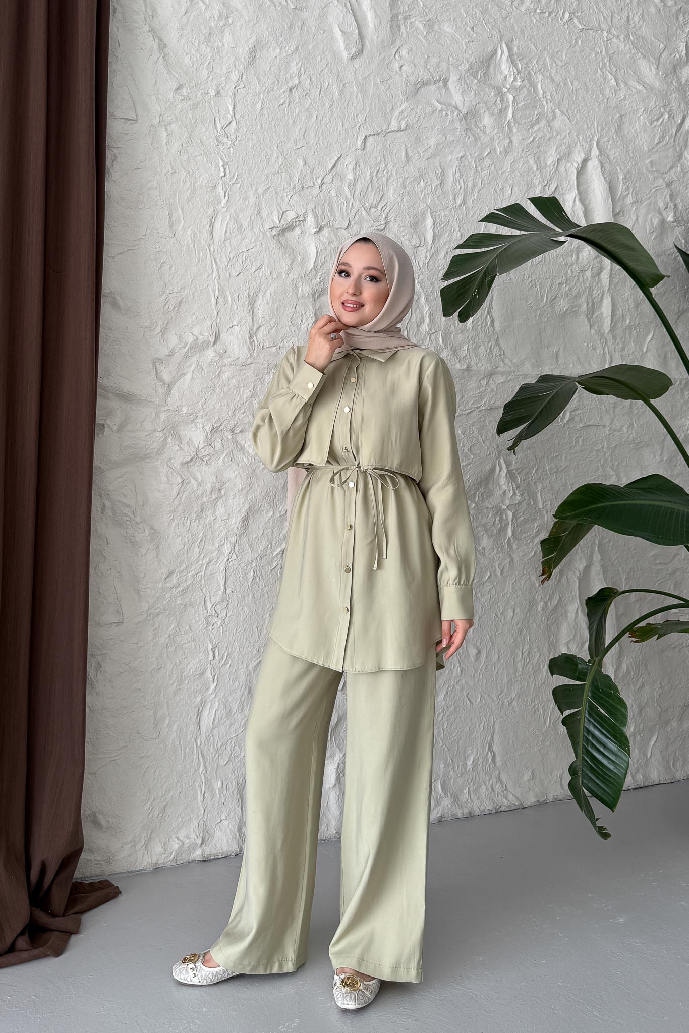 Ales Shoulder Lace Shirt Ecru