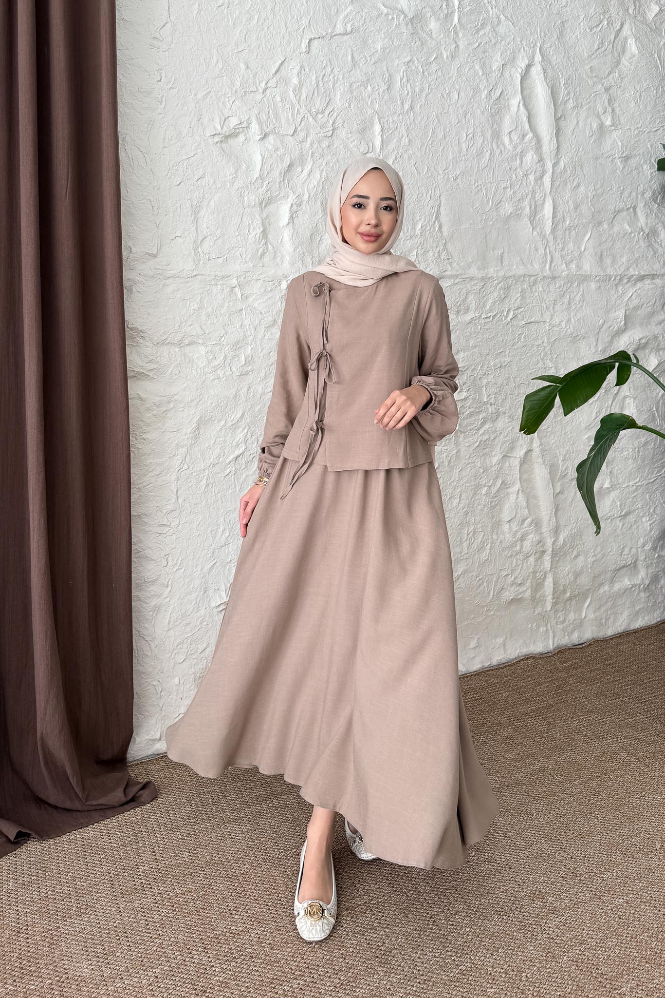 Ales Shoulder Lace Shirt Ecru