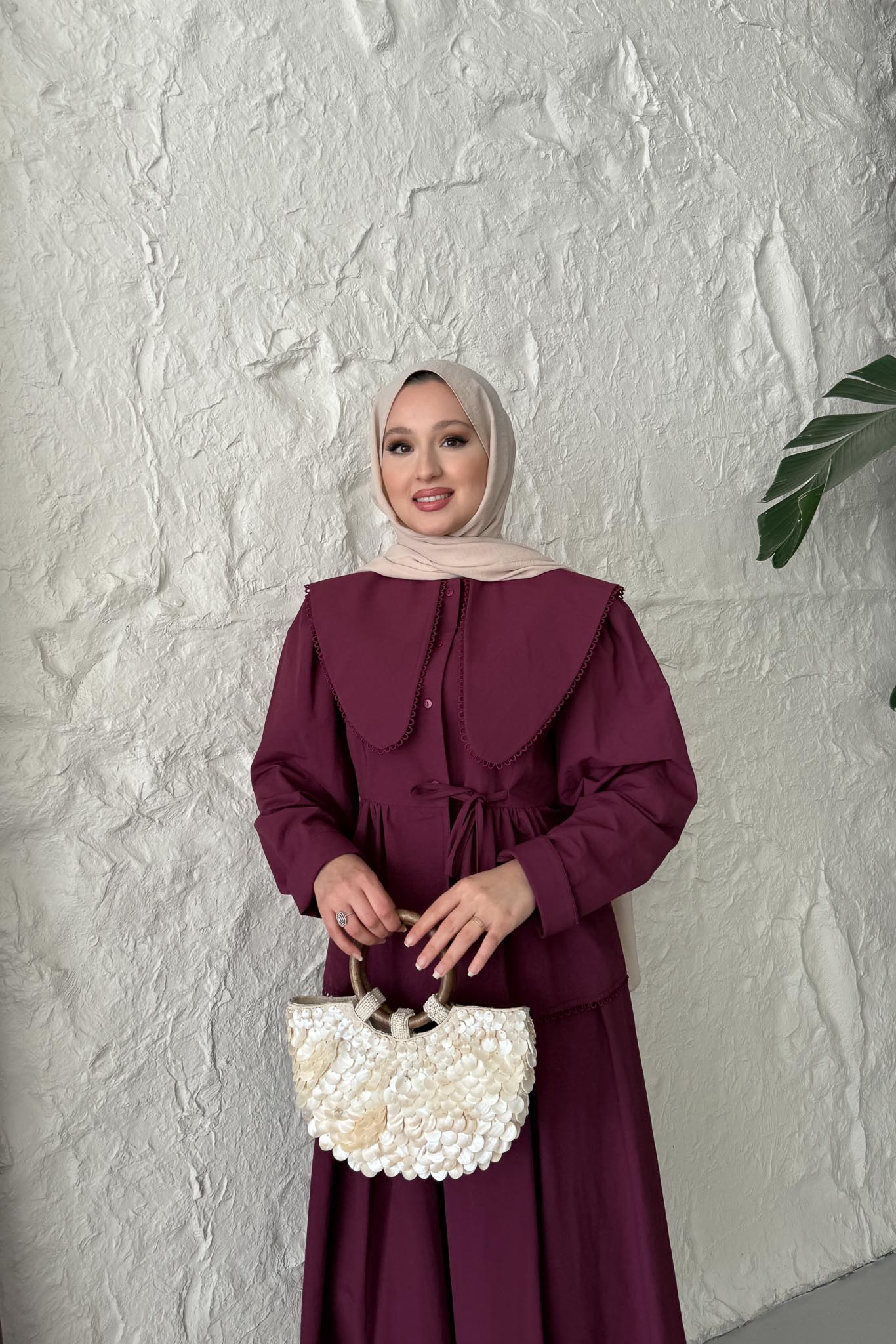 Carlo Fisto Yakalı Takım Mürdüm