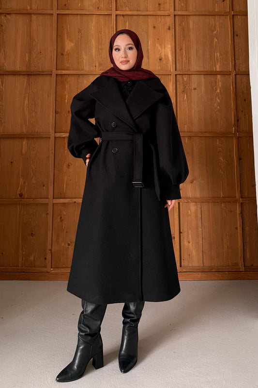 Zr Balon Kollu Kaban Siyah