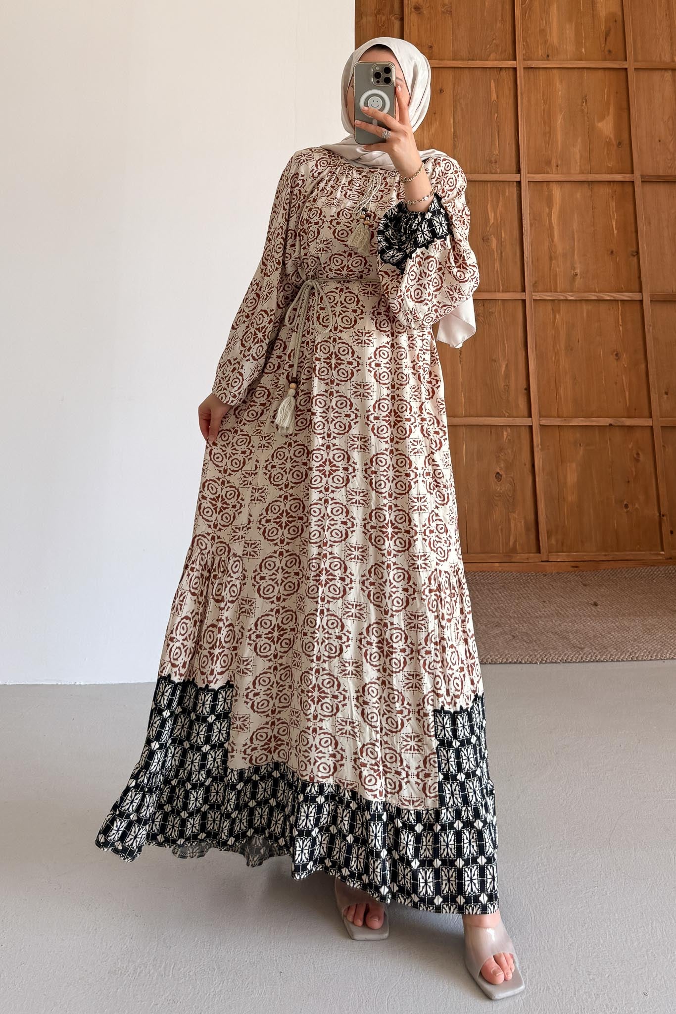 Design Patterned Ethnic Dress
