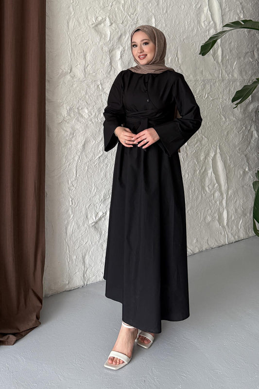 Pamella Elbise Siyah