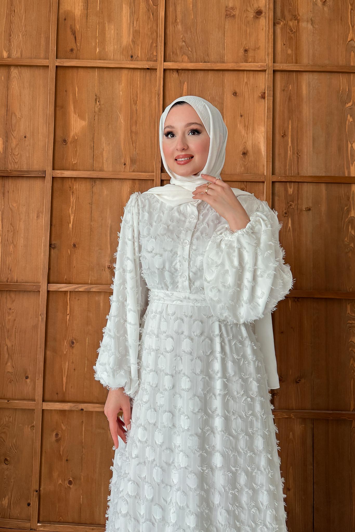 Ales Shoulder Lace Shirt Ecru