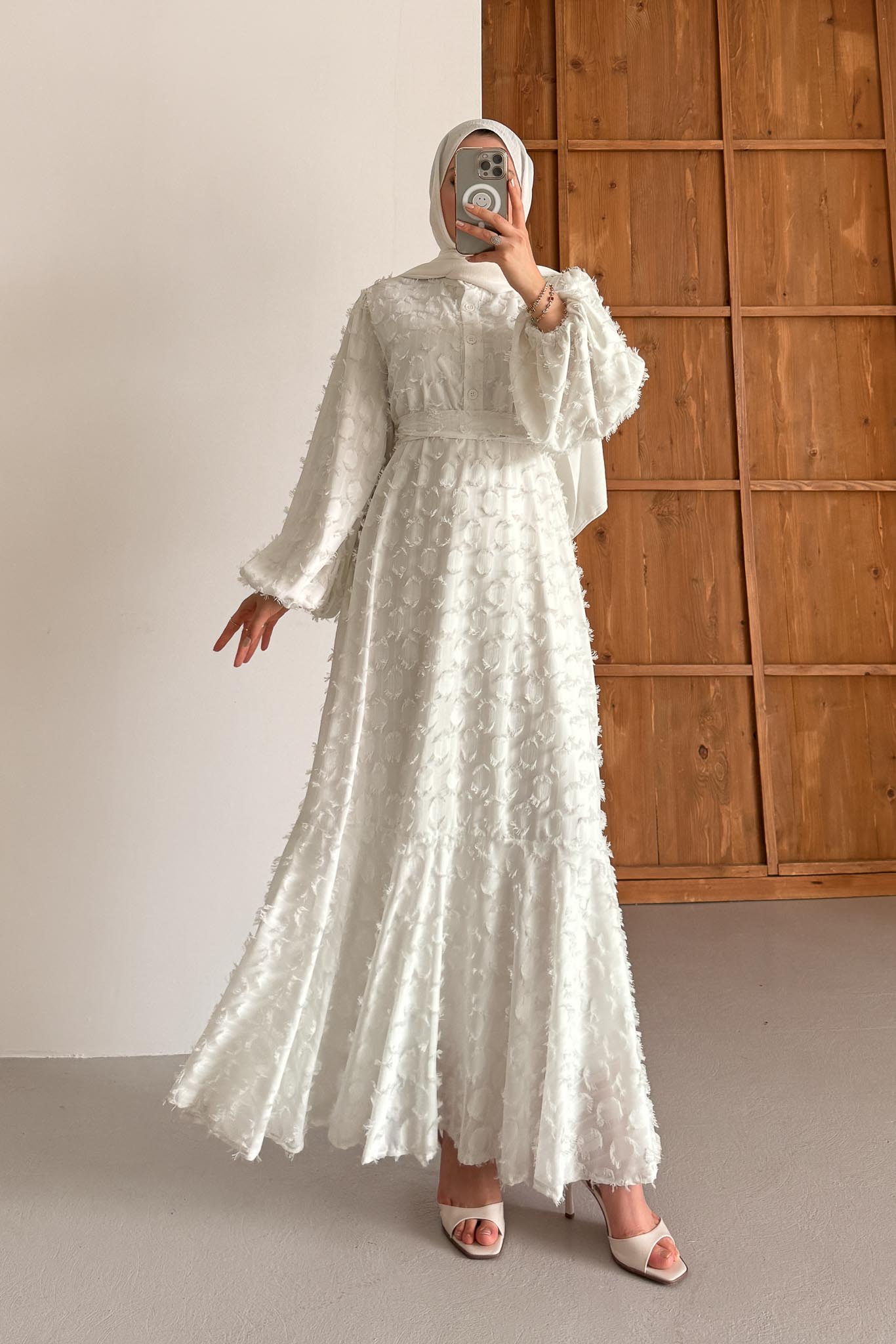Ales Shoulder Lace Shirt Ecru