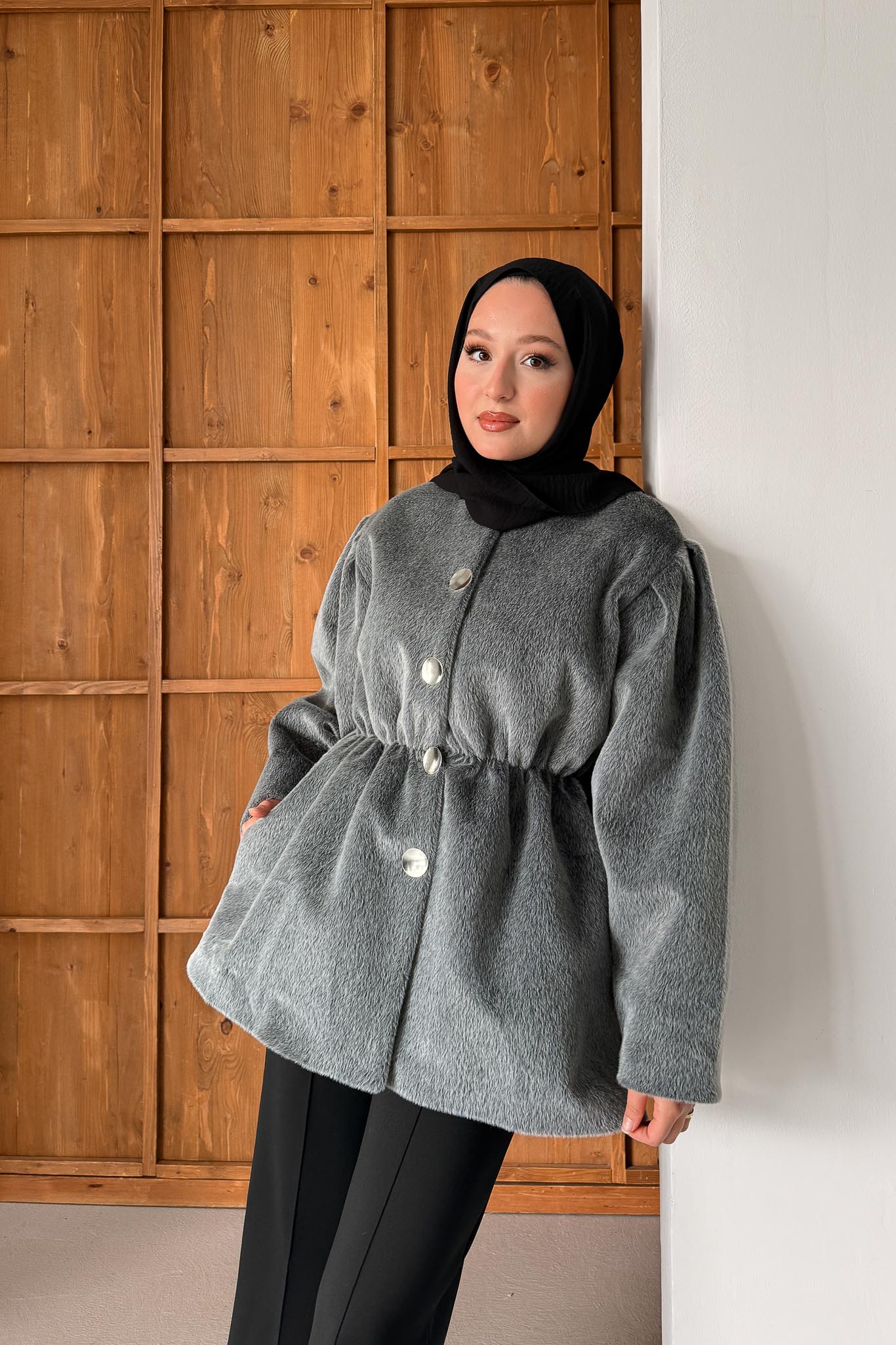 Ajda Pleated Skirt Set Petrol