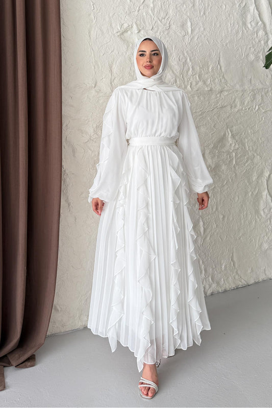 Yakut Elbise Beyaz