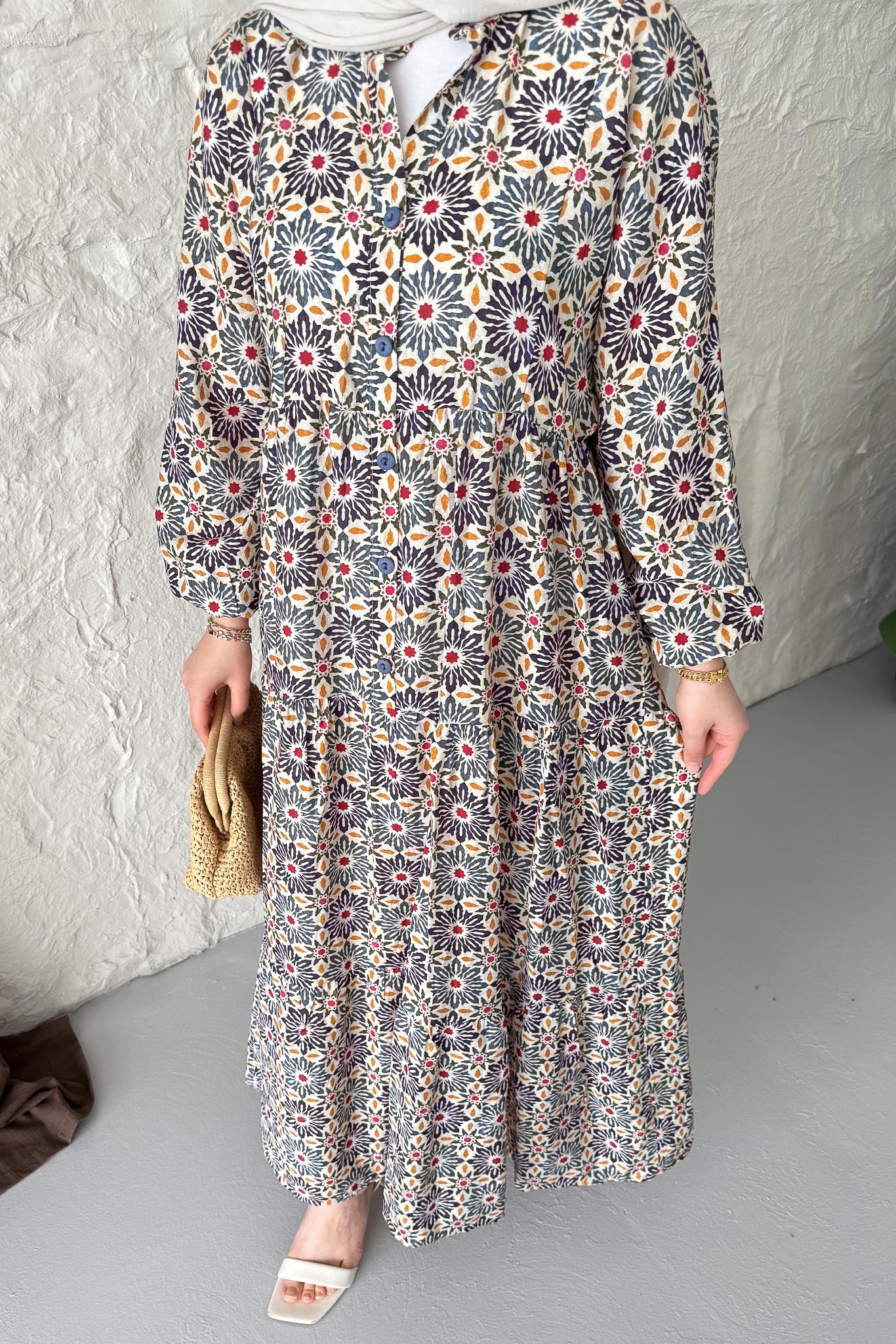 Design Patterned Ethnic Dress