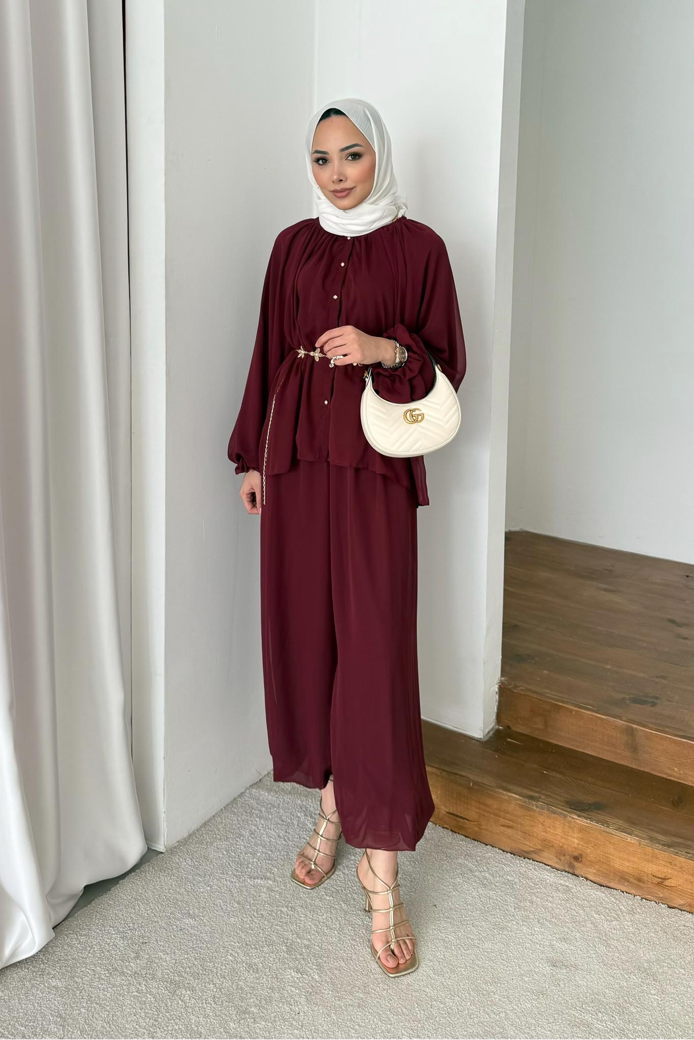 Van Şifon Takım Bordo