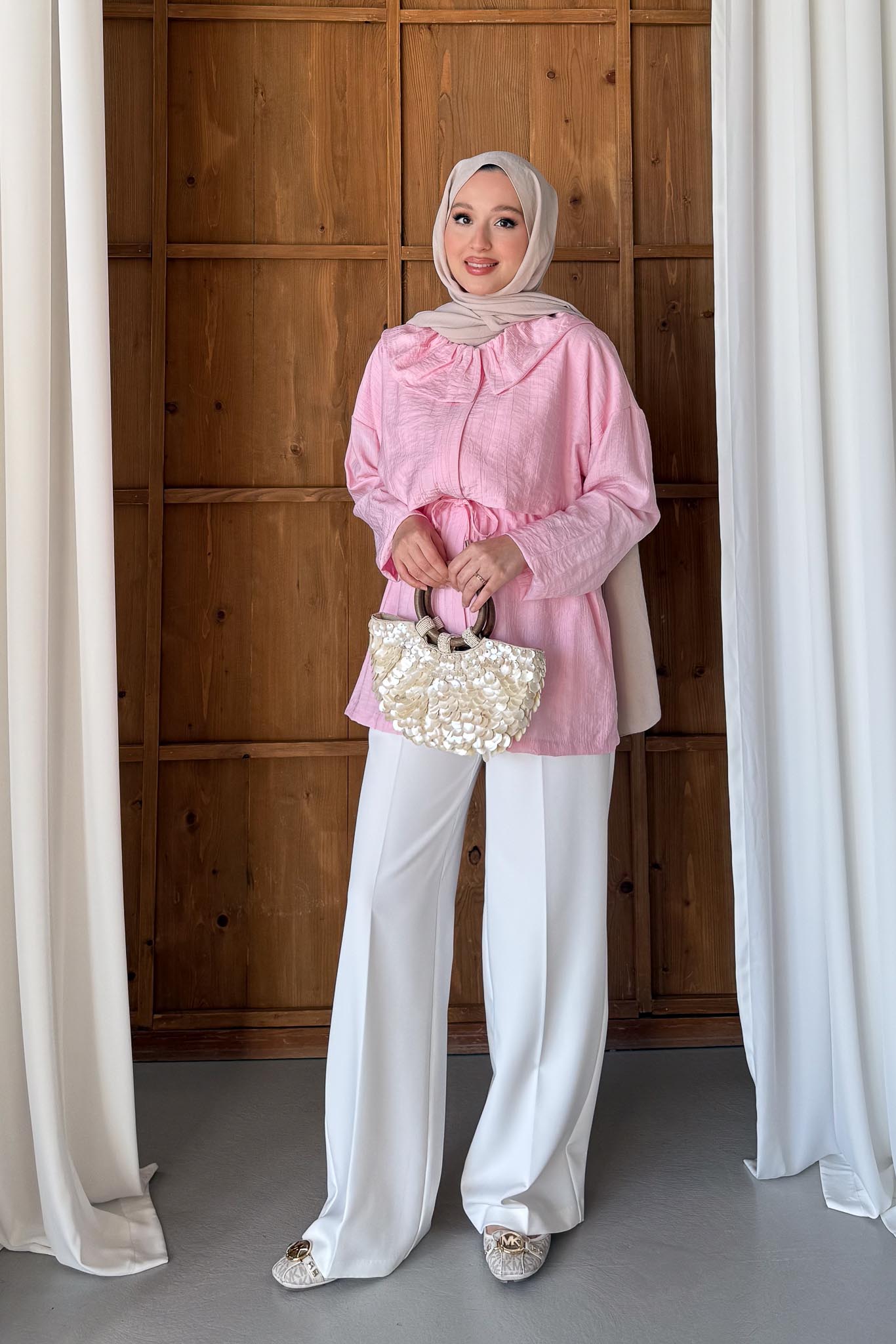 Viona Tunik Pembe