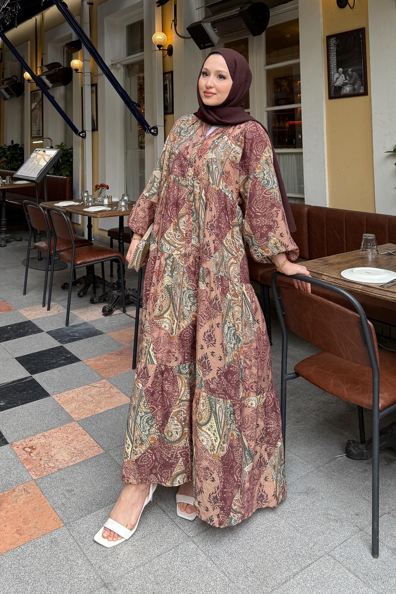 Design Patterned Ethnic Dress