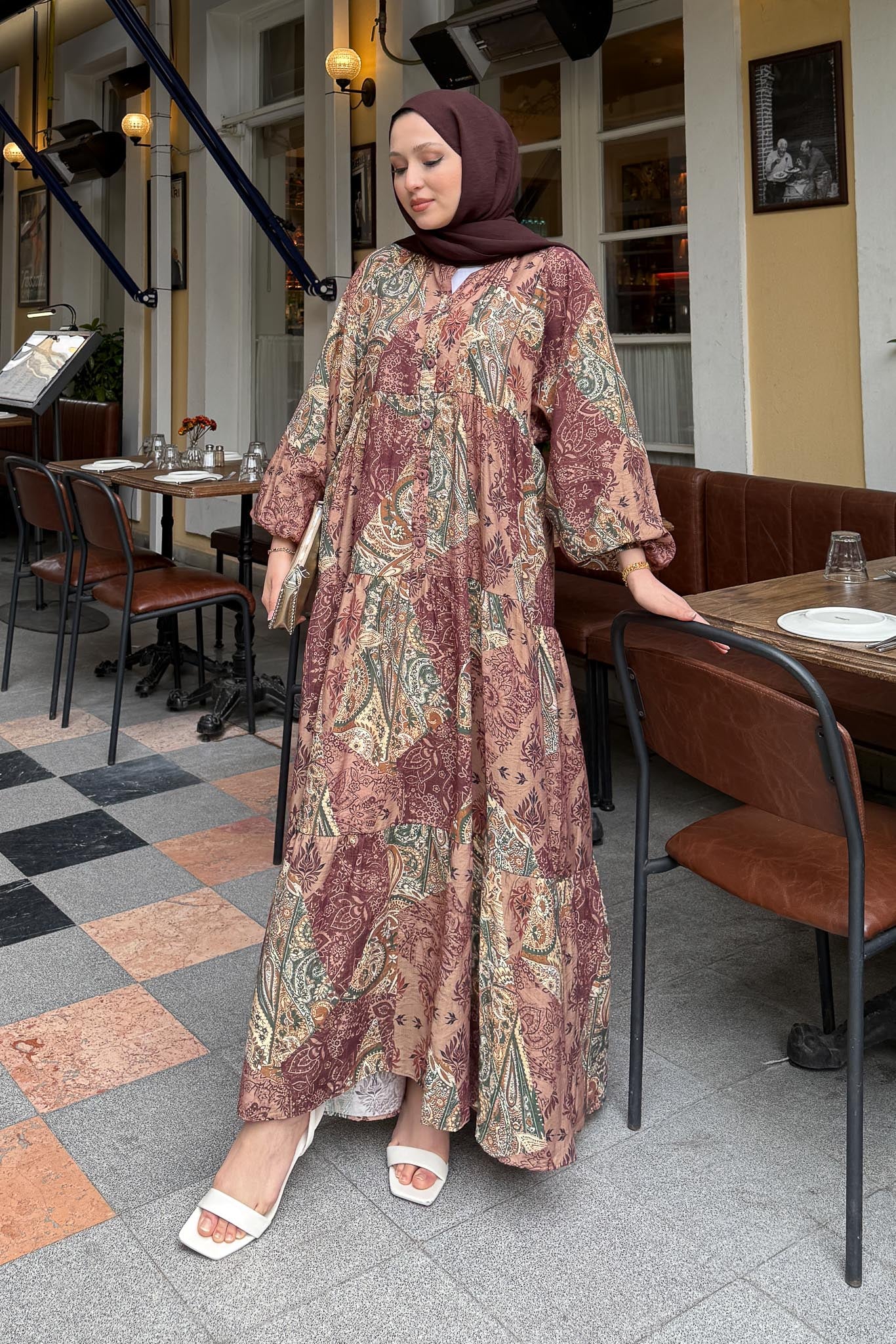 Design Patterned Ethnic Dress