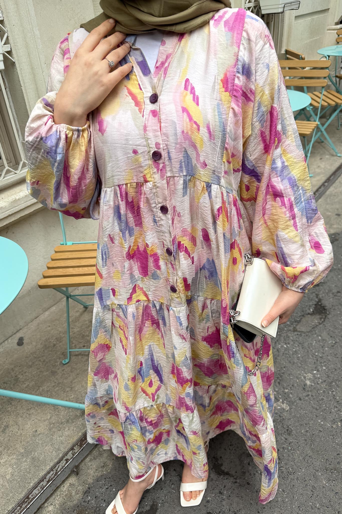 Design Patterned Ethnic Dress