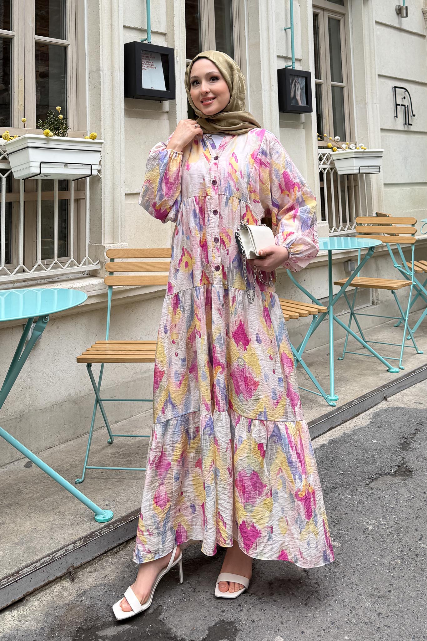 Design Patterned Ethnic Dress