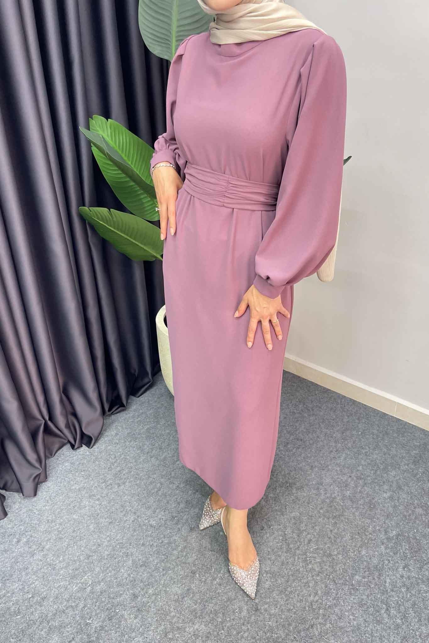 Yeni Hürrem Abiye Elbise Gül Kurusu