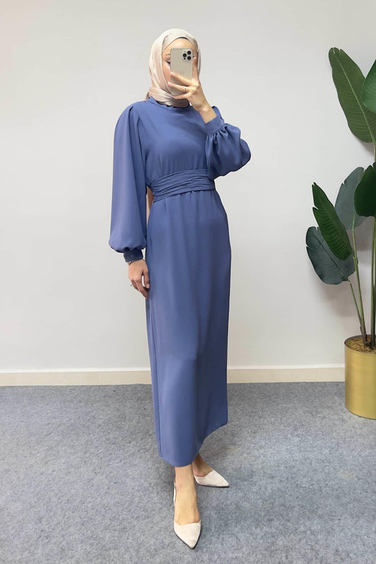 Yeni Hürrem Abiye Elbise Lila