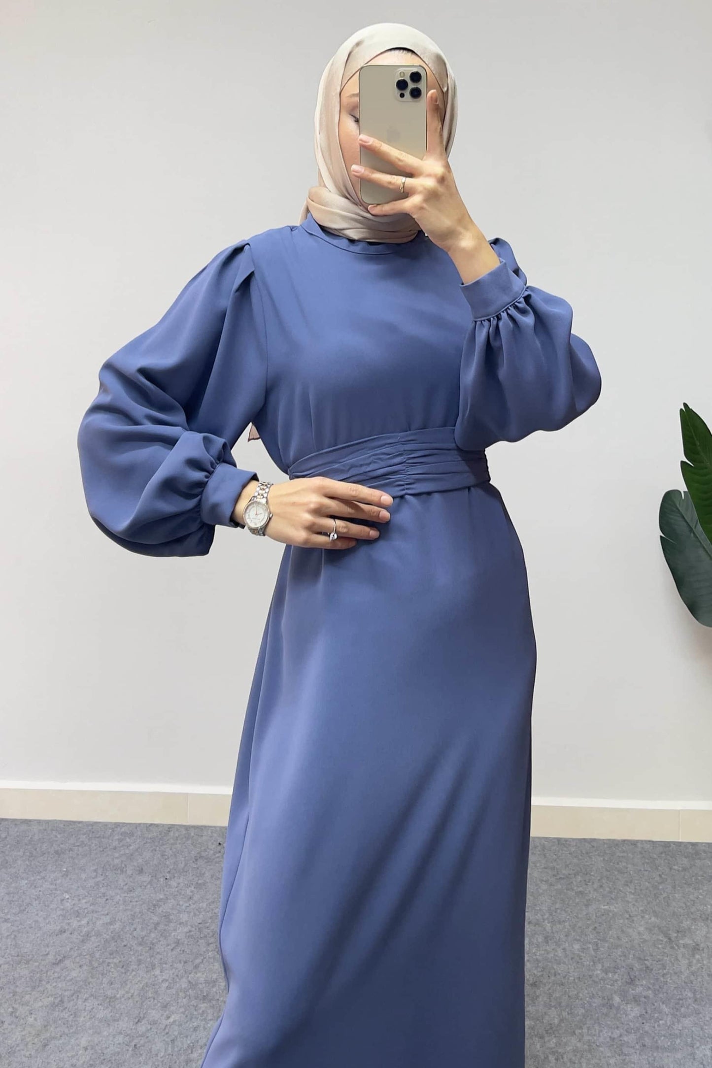 Yeni Hürrem Abiye Elbise Lila