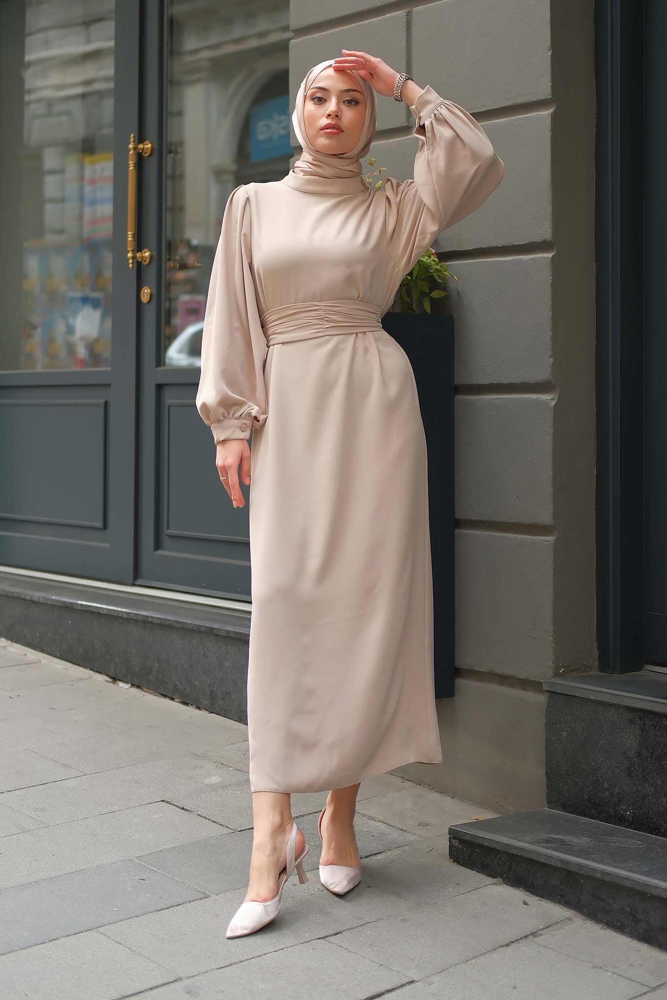 New Hurrem Evening Dress Stone