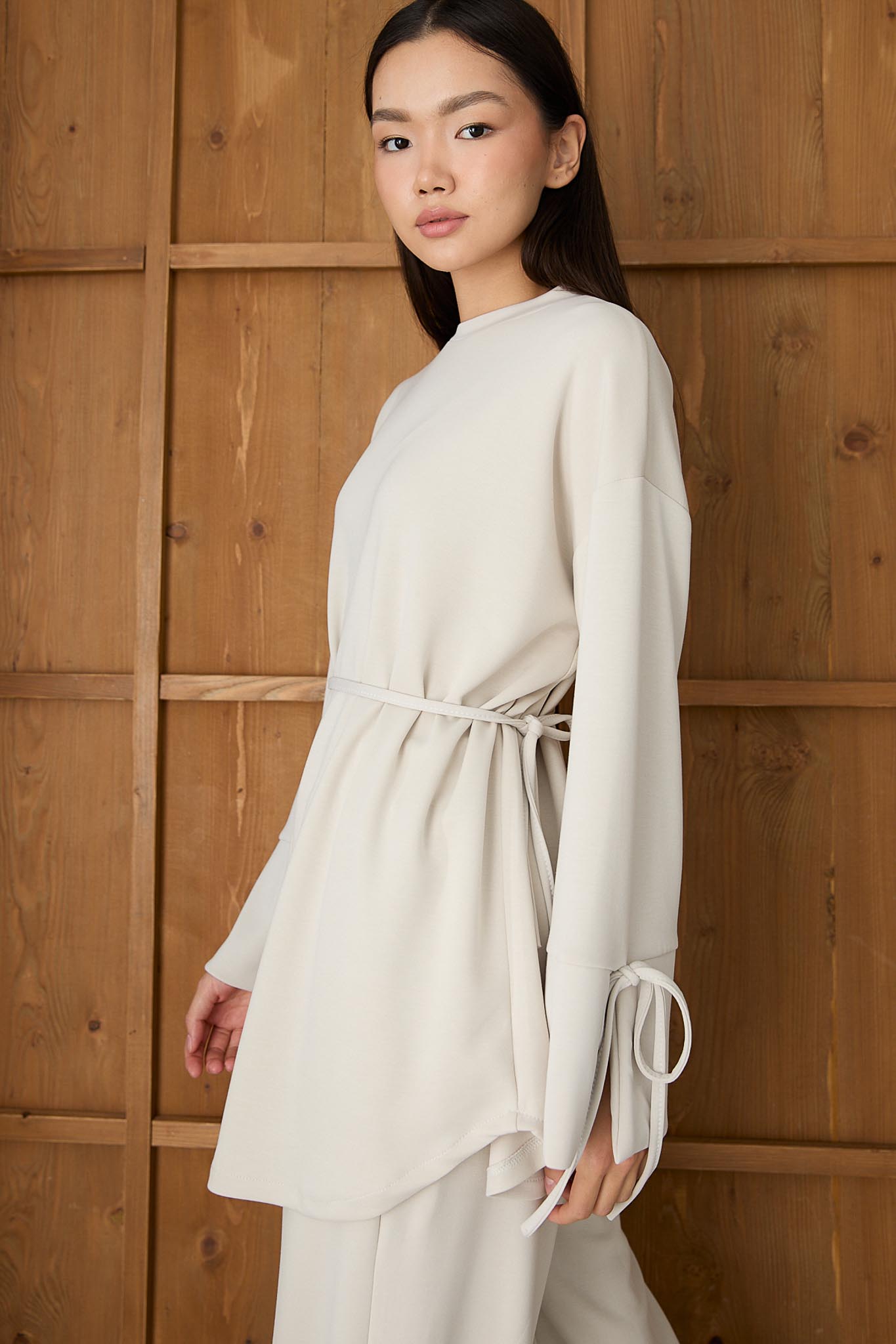 Ajda Pleated Skirt Set Petrol