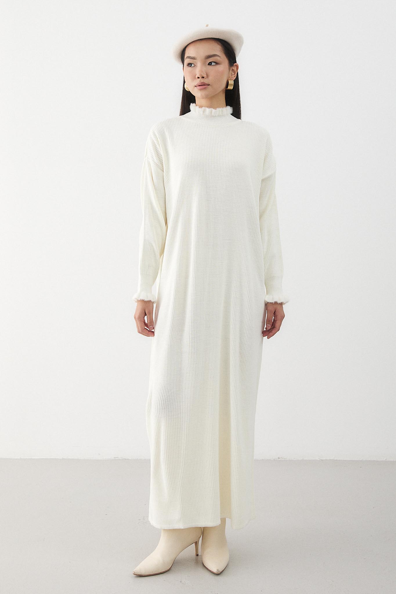 Jessica Knit Dress Saxe