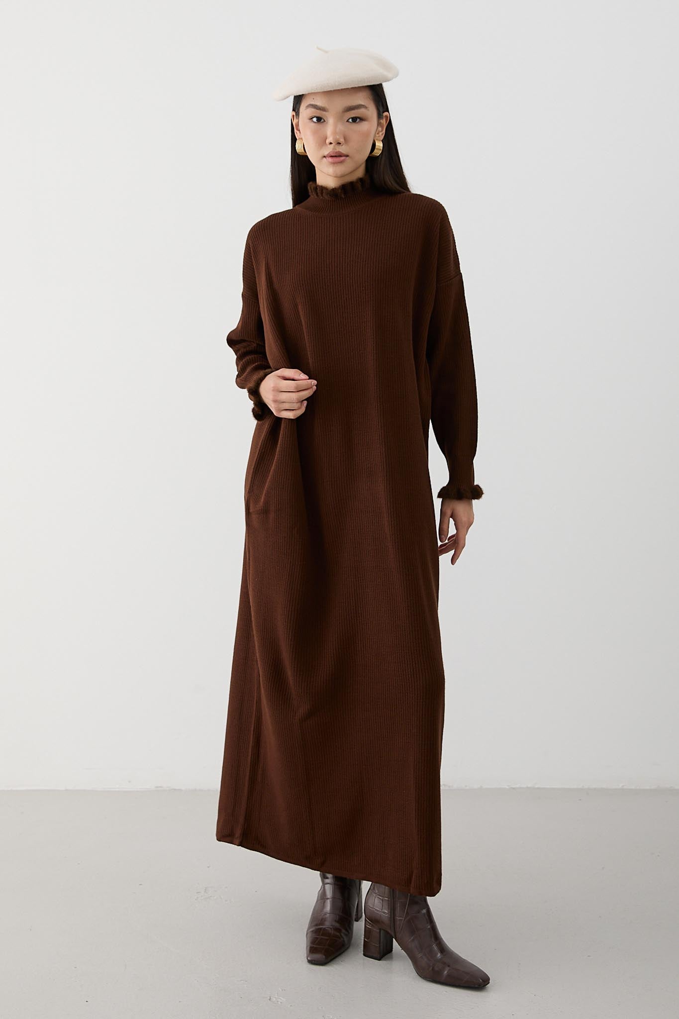 Jessica Knit Dress Saxe