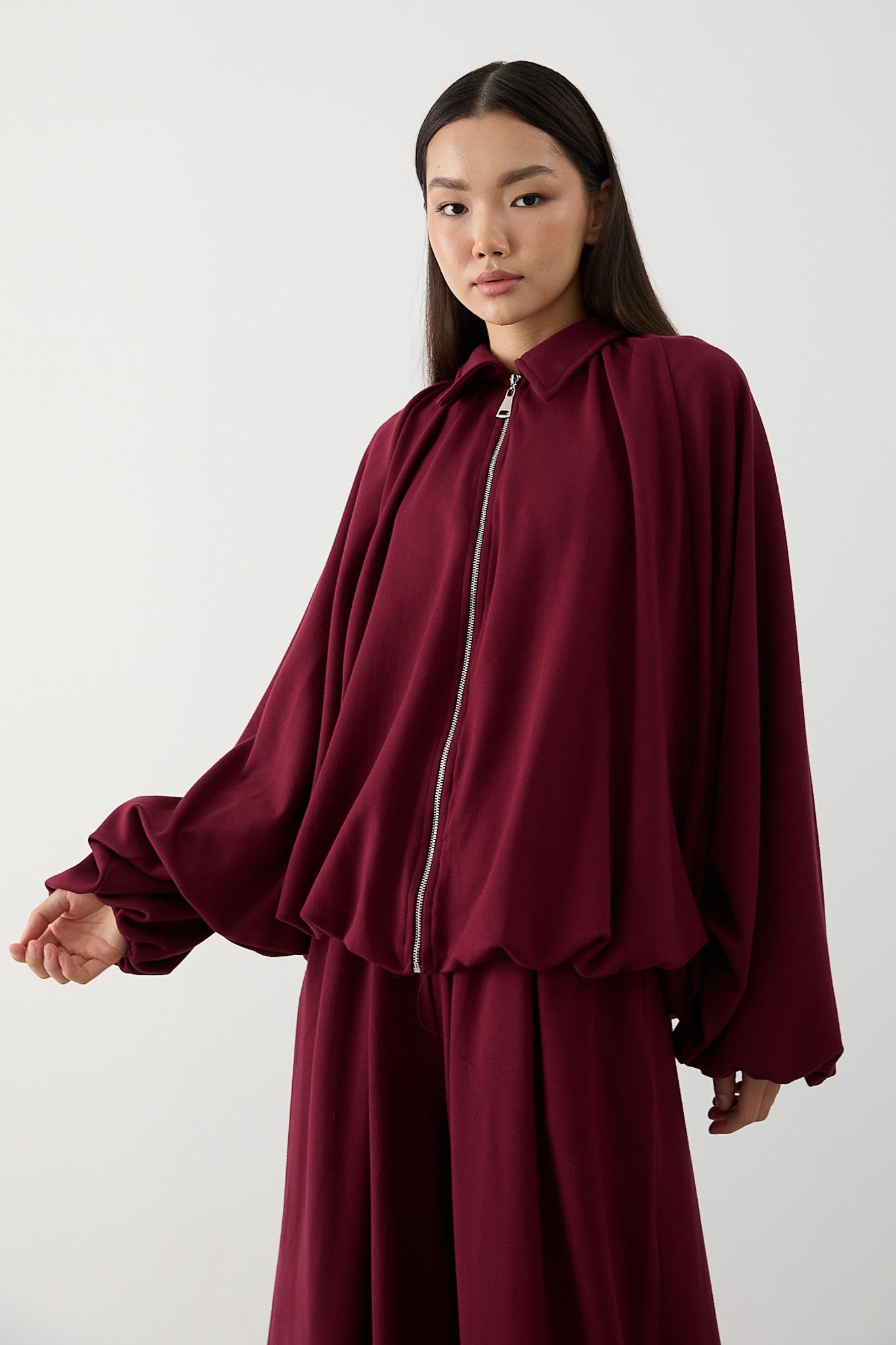 Ajda Pleated Skirt Set Petrol