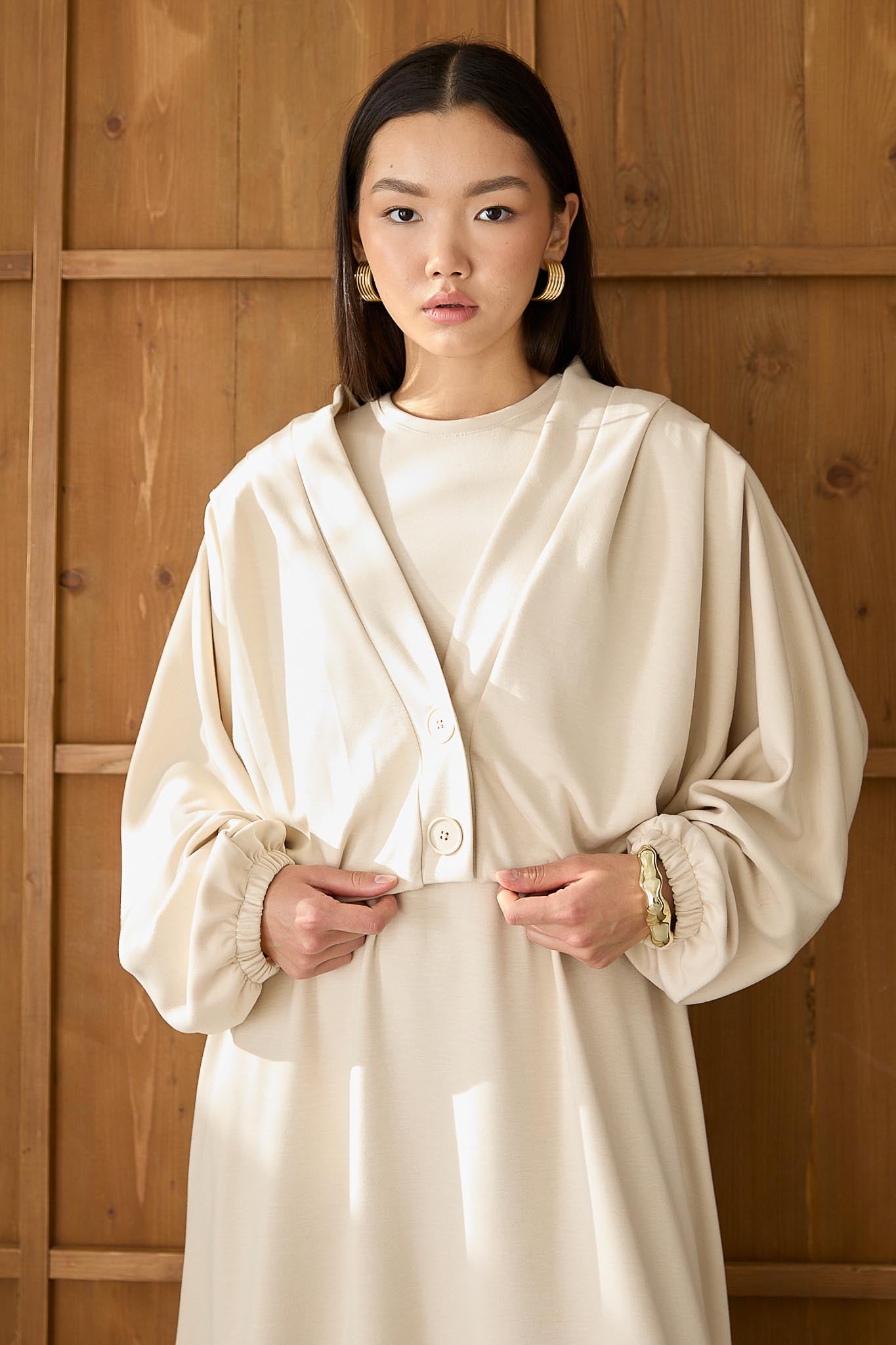 Jessica Knit Dress Saxe