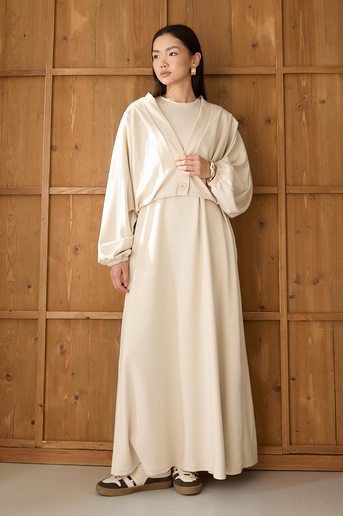 Jessica Knit Dress Saxe