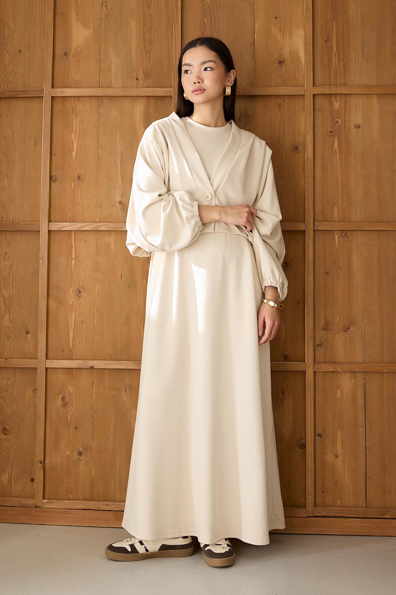 Jessica Knit Dress Saxe