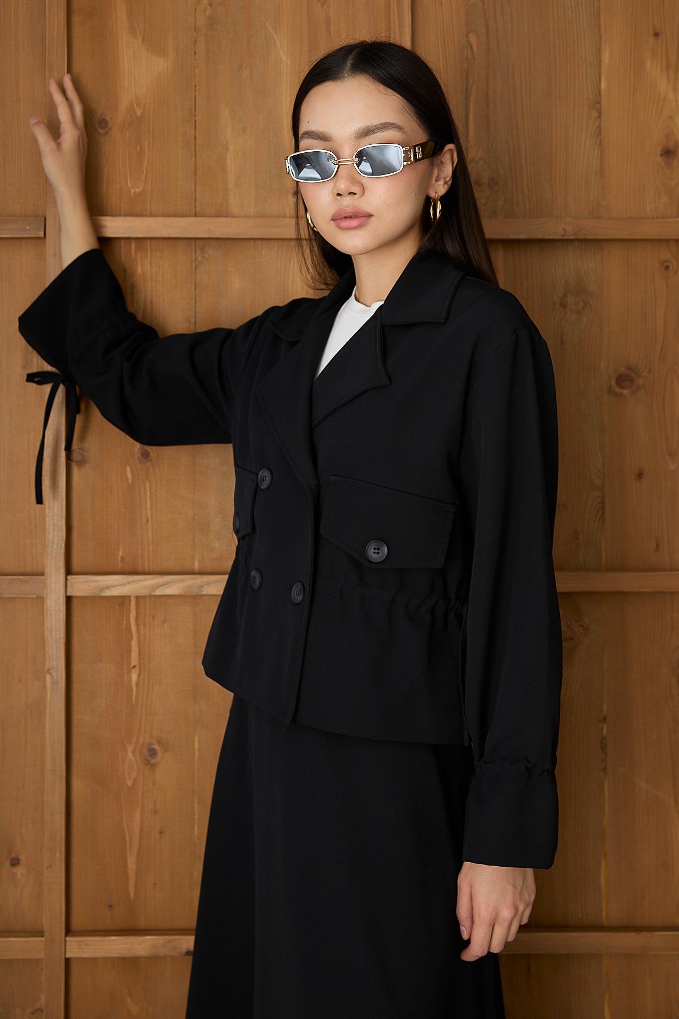Prime Trench Coat Navy Blue