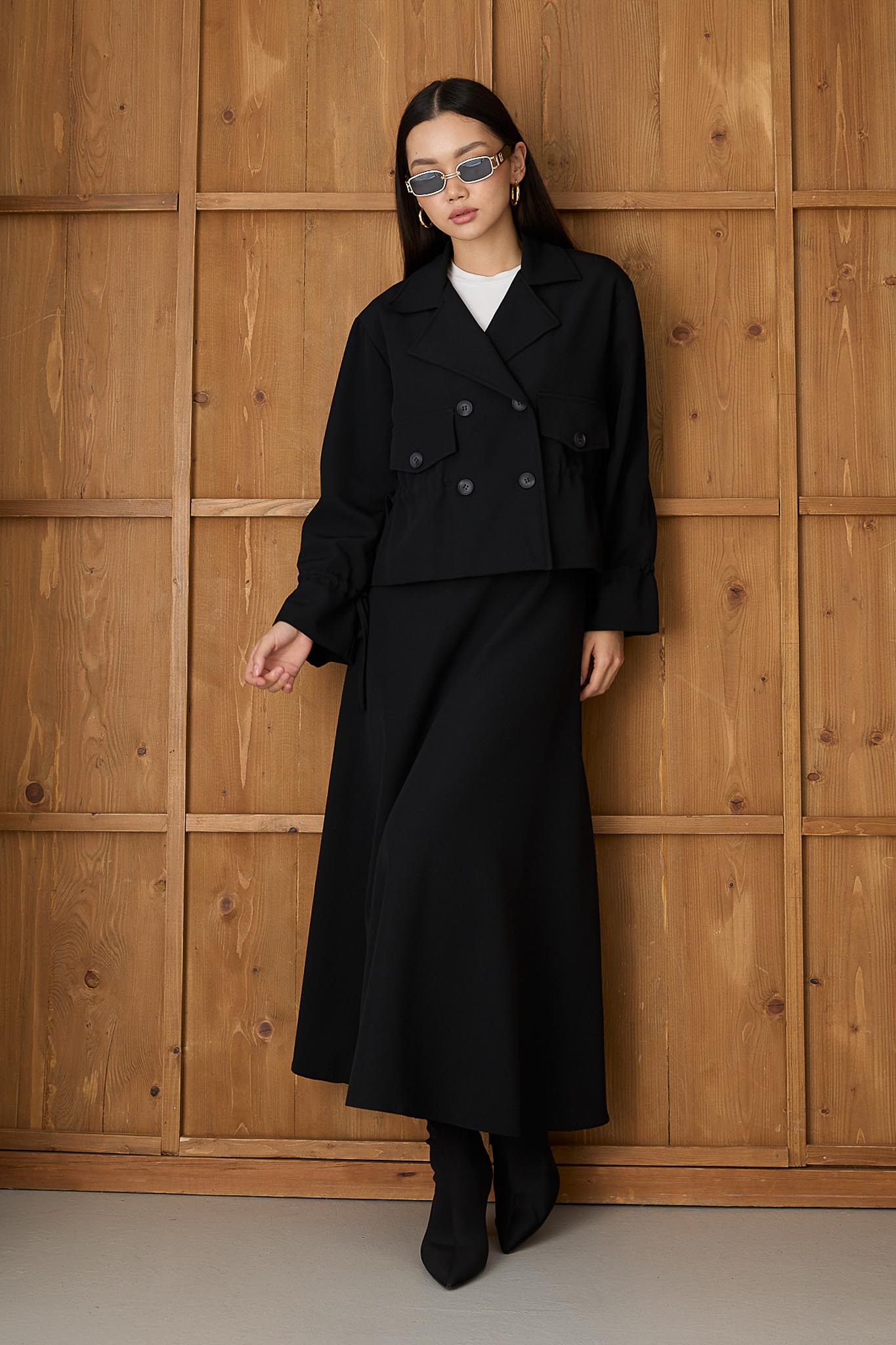 Prime Trench Coat Navy Blue