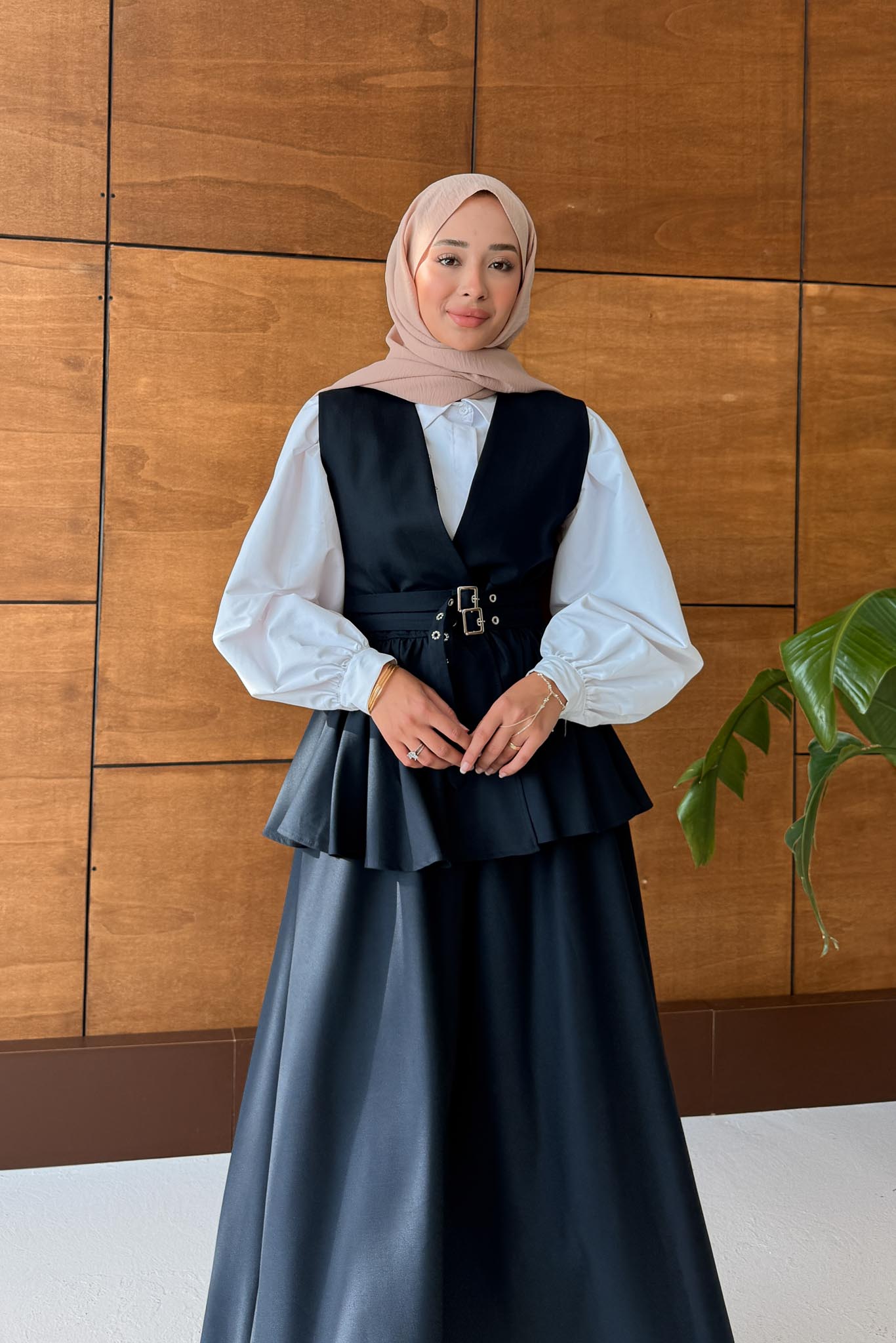 Senra Kemerli Takım Lacivert