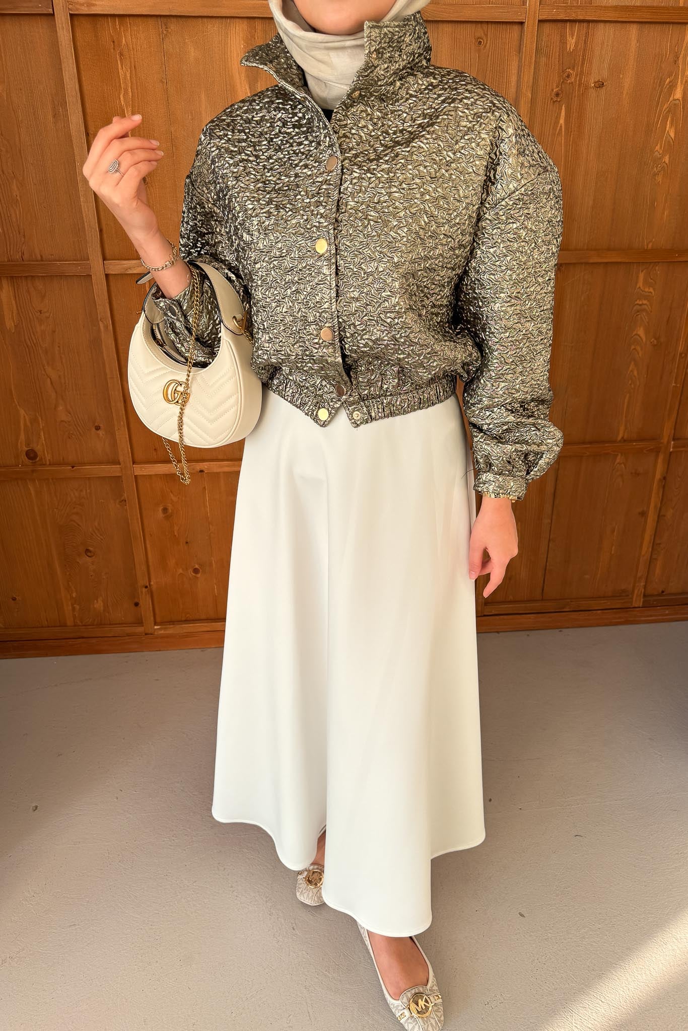 Jessica Knit Dress Saxe